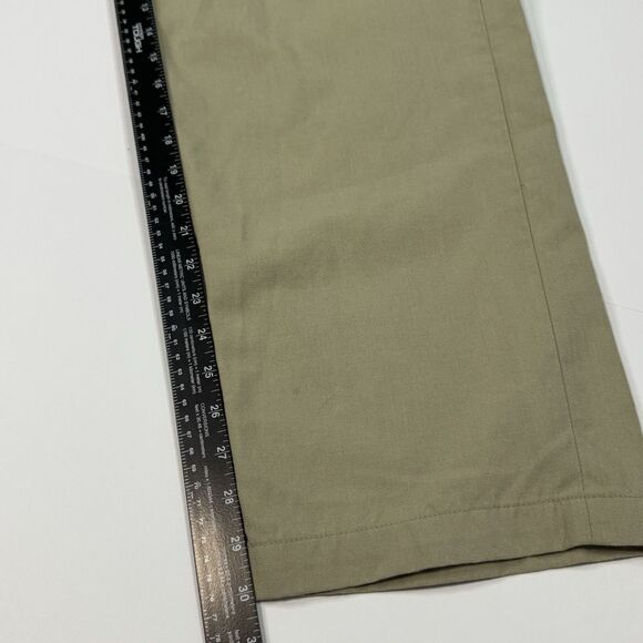 Obey Pants Fubar Pleated Mens Size 34 Stone Embroidered Rose - Picture 7 of 8